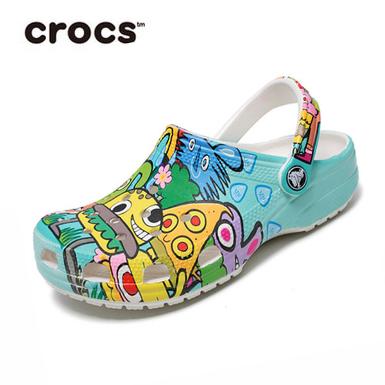 croc burger classic  clog