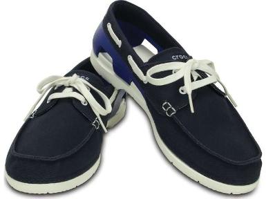 Crocs™ Beach Line Lace-up Boat Shoe M