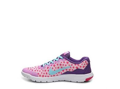 Nike Flex Experience 4 Print Girls Youth Running Shoe