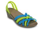 crocs huarache mini wedge