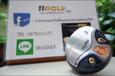 Fairway 3 Honma Twin Marks 380RF ก้าน ARMRQ 846 2 ดาว FLEX L ก้านระดับสองดาวขึ้นไปของ HONMA