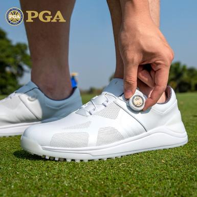 รหัสสินค้า XZ328 ไม้กอล์ฟพรีเมี่ยม!!! ราคาถูกที่สุดในประเทศไทย!!! PGA GOLF SHOES BOA Spikeless เน